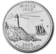 Maine State Quarter